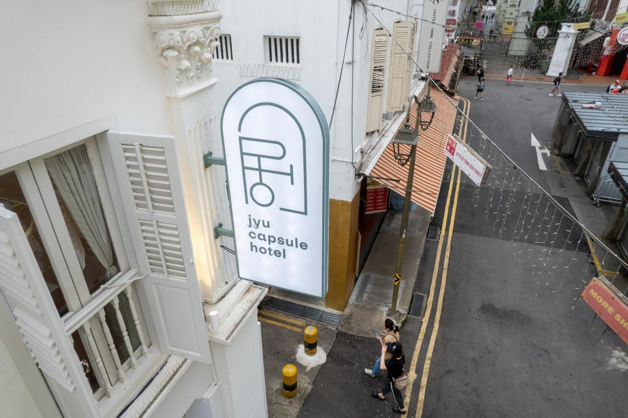 Jyu Capsule Hotel Singapura Exterior foto