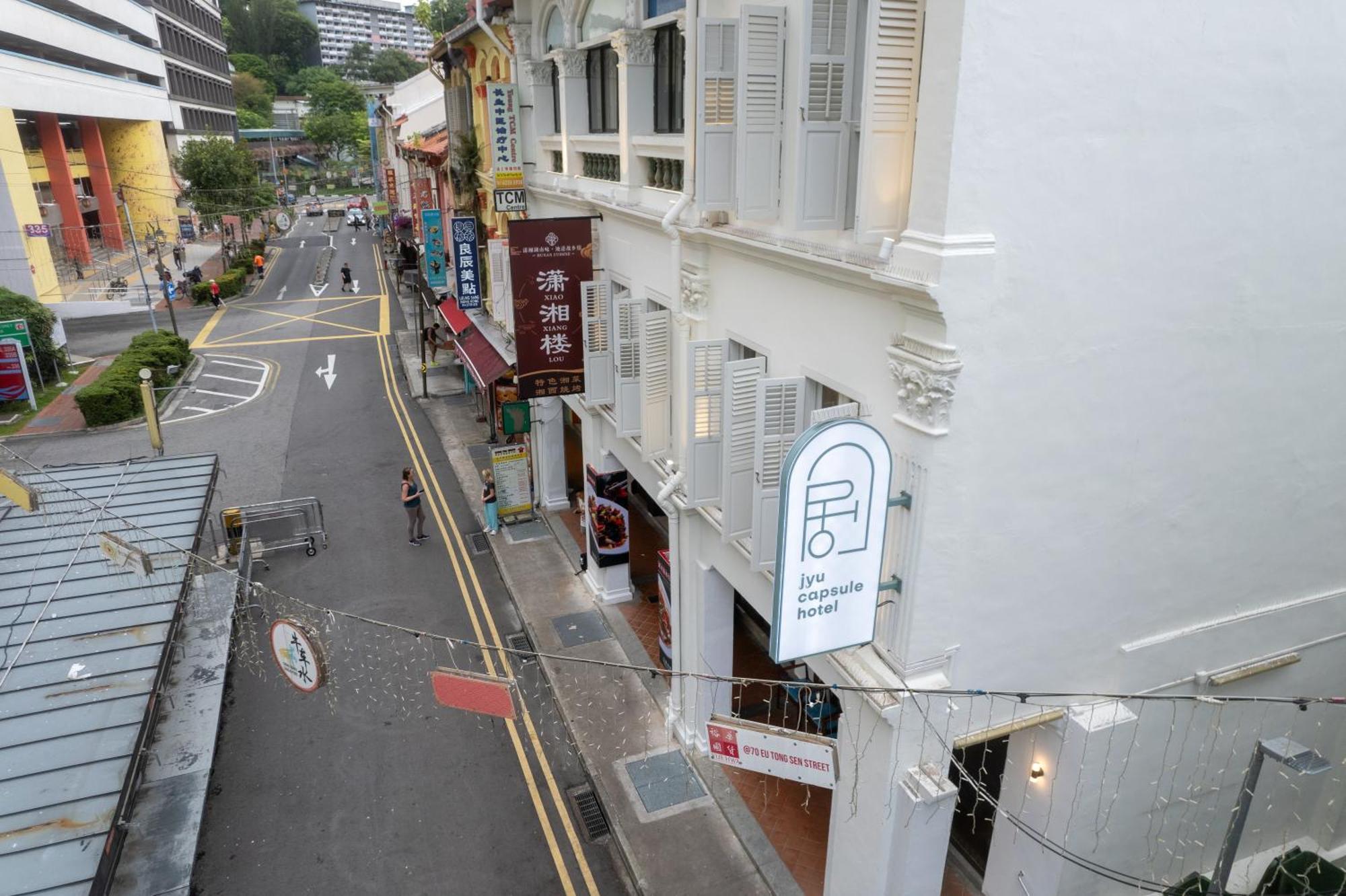 Jyu Capsule Hotel Singapura Exterior foto