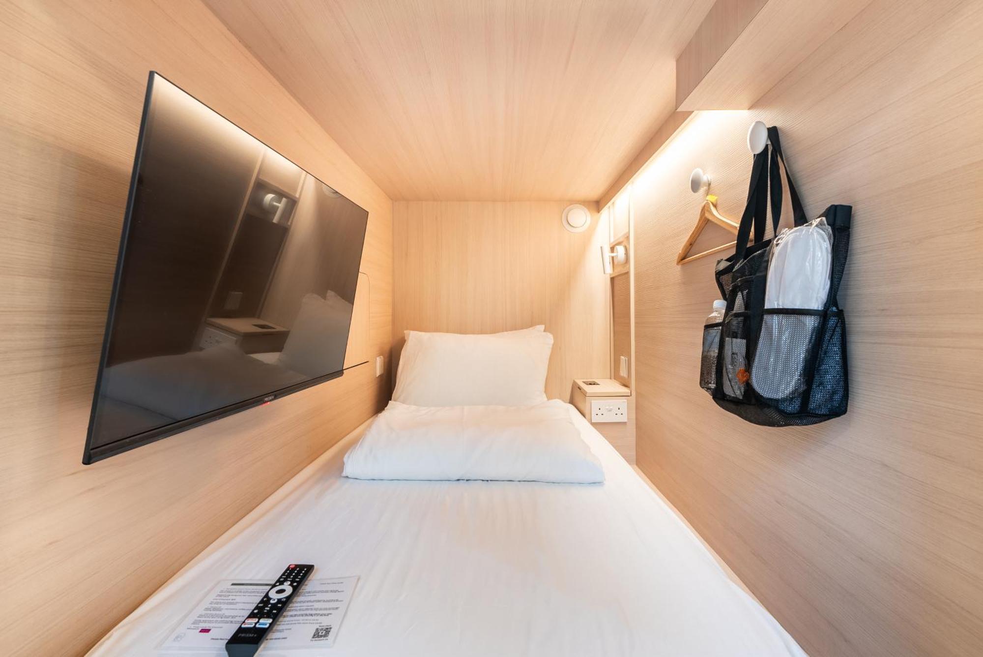 Jyu Capsule Hotel Singapura Quarto foto
